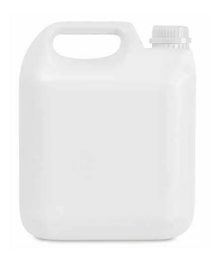 Envase plástico galón G1G de 1 galón (4 L) en polietileno de alta densidad PEAD con asa para transporte de líquidos.
